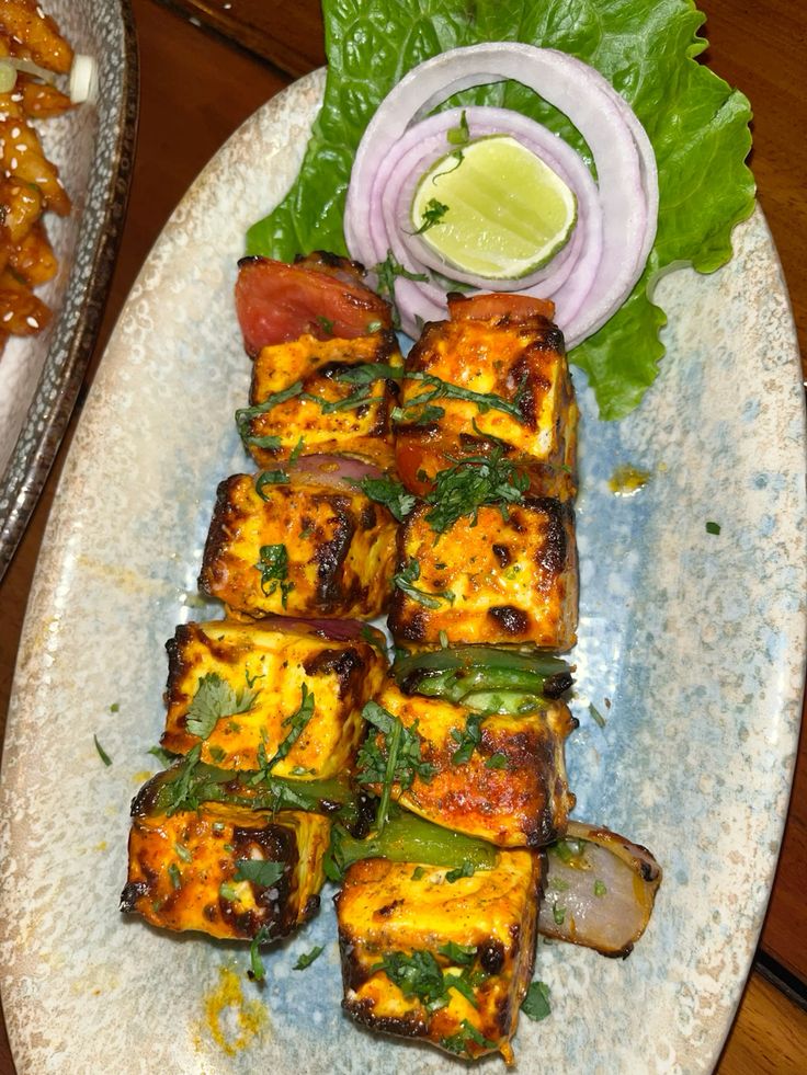 Haryali Malai Paneer Tikka